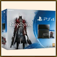 Pack Console PS4 Noire + Jeu Bloodborne